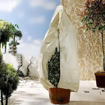 

Non Woven Tree Shrub Warm Frost Container Winter Plant Cover Grow Bag Strong Yard Garden Vegetables Protection Drop Ship