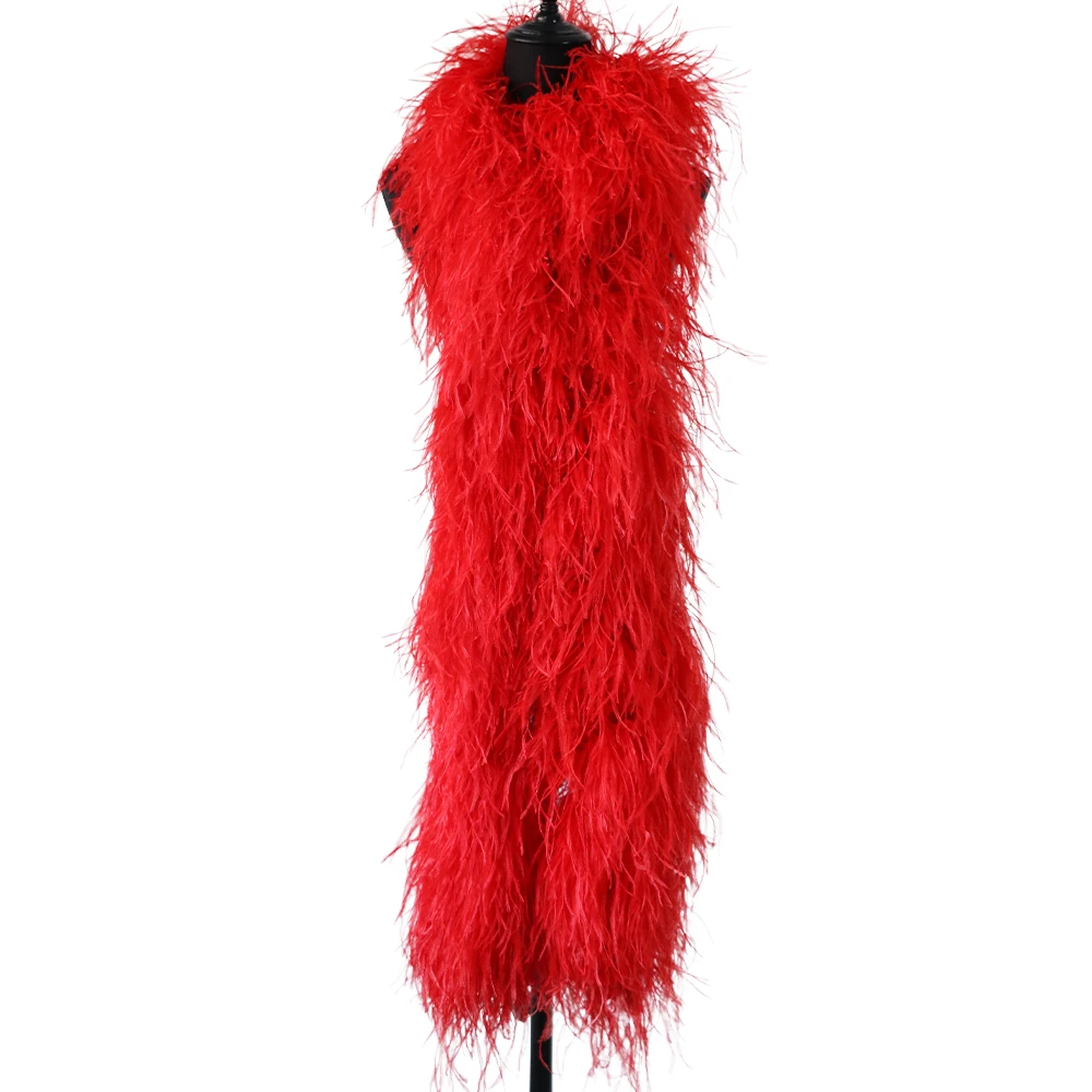 Wholesale 1-20ply Dyed Various Ostrich Feathers Boa ostrich