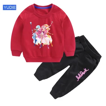 

Girls Sweatshirts Princess Cute 2020 Kids Sweatshirts Pure Cotton Long Sleeves Clothing 2020 Girls Boys Clothes Outfit Kids Suit