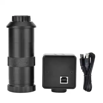 

5.0MP USB High Definition Microscope Camera Measurement Software with 100X C Mount Lens Microscope Accessories