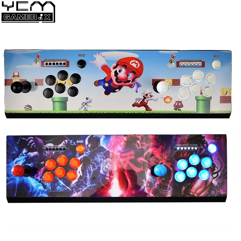 

Pandora box 9d 2500 in 1 arcade game console support 3P 4P game usb can connect gamepad Plug and play support 3d game