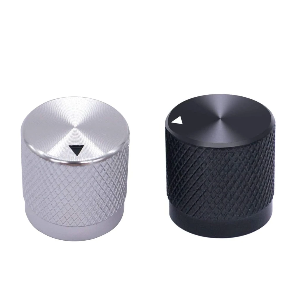 2pcs 17 X 17mm(dia X Height) 6mm Shaft Aluminum Rotary Electronic