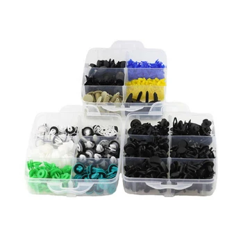 

New Car Clips 500Pcs / box PP + POM + PA6 Push Pin Clips Door Panel Fenders