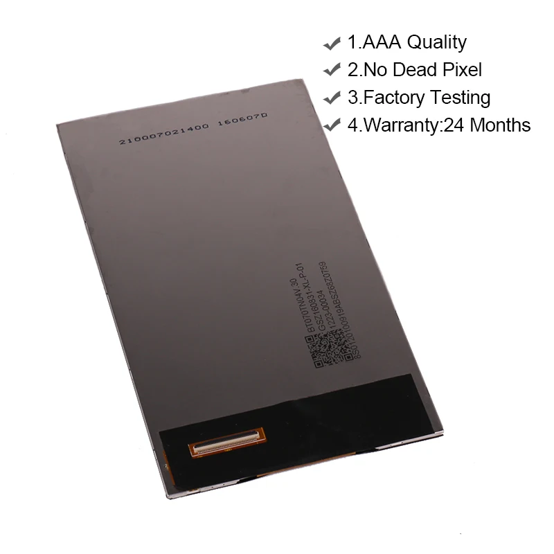 10 шт./лот для lenovo A7-10 Дисплей+ дигитайзер в сборе Tab 2 A7-10 A7-10F ЖК-дисплей Экран дисплея Панель Запчасти DHL EMS