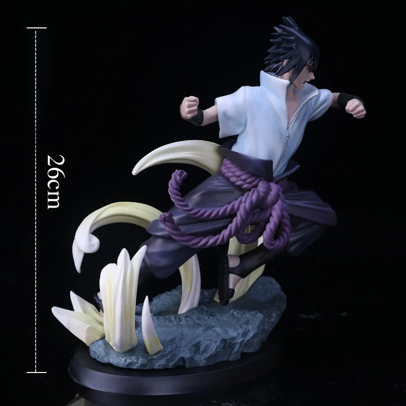 Naruto Shippuden：Ultimate Ninja Storm Naruto Vs Sasuke Battle Action Figure Toys 