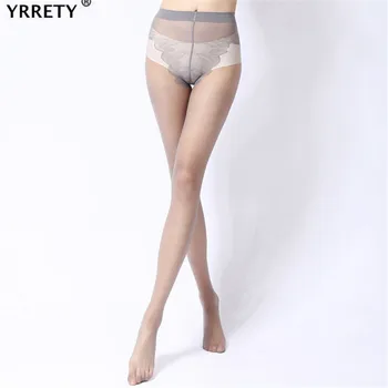 

YRRETY Fishnet Pantyhose Women Long Nylon Transparent Stockings Silk Ultra Sheer High Elastic Tights Sexy Small Middle Big Mesh