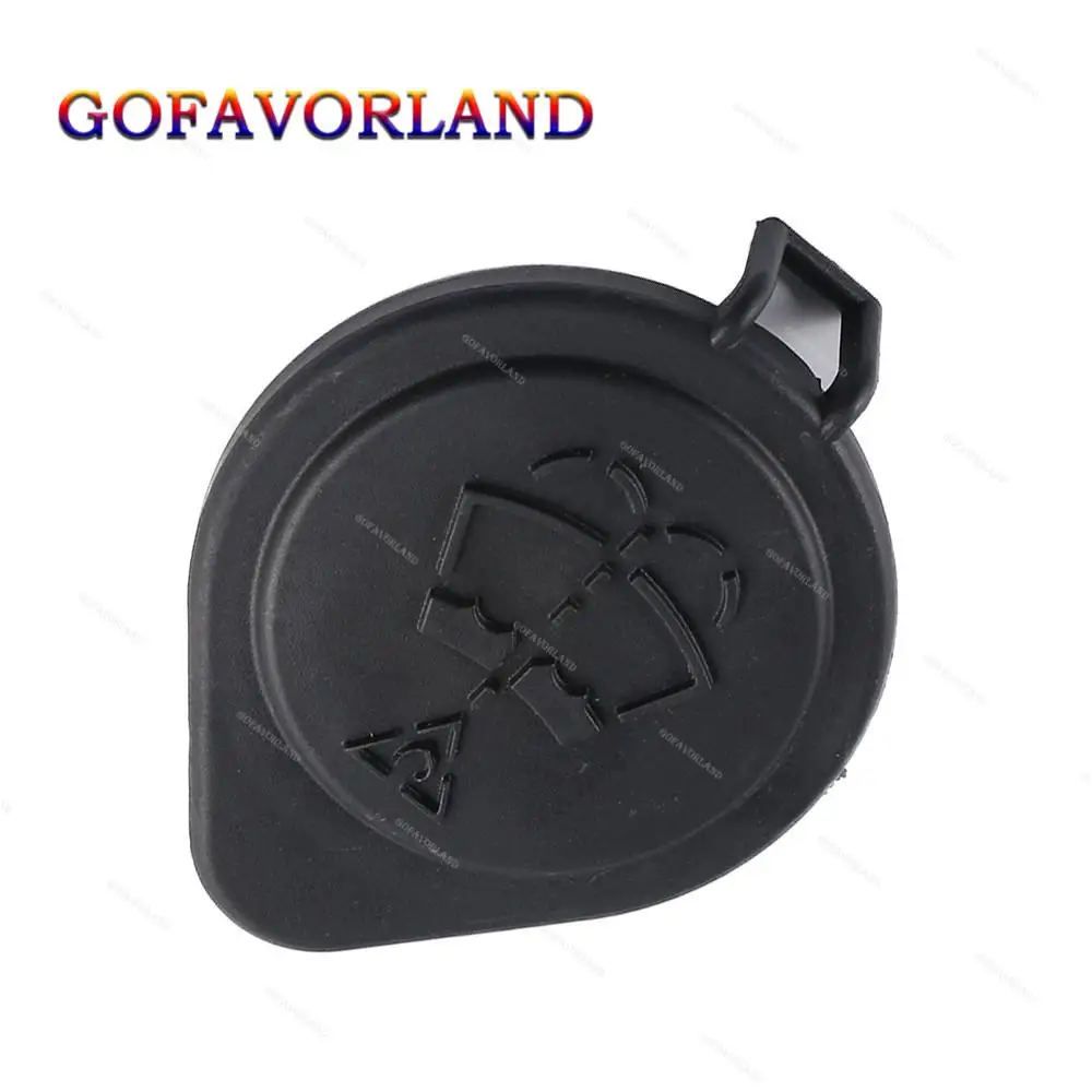 61667467951 Windshield Washer Fluid Reservoir Bottle Tank Cap Black Fit