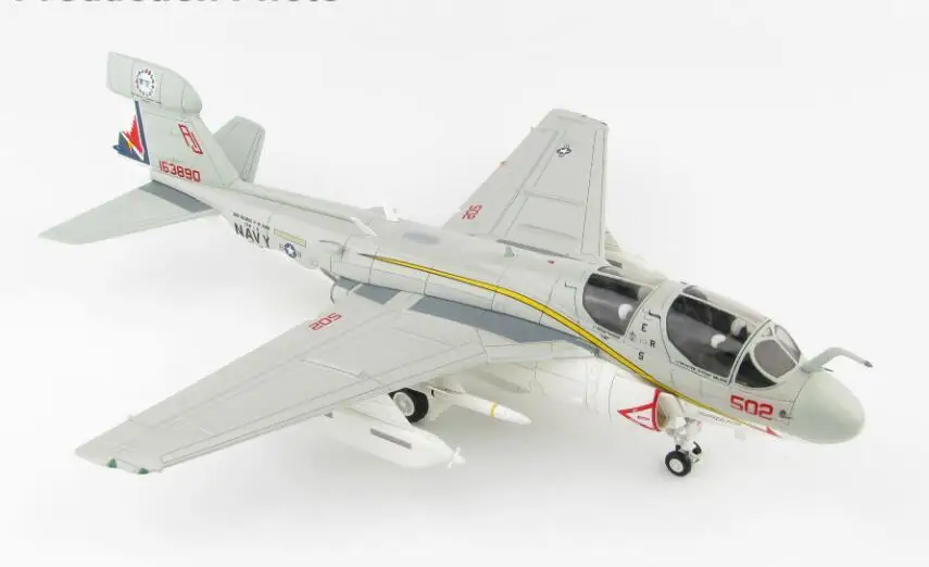 HM Northrop Grumman EA-6B Prowler 163890/AJ502 VAQ-134 июня ВМС США, модель самолета, модель самолета, модель 1/72