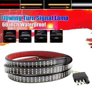 

60" 432 LED Truck Tailgate LED Strip Light Bar Reverse Brake Stop Turn Signal Light Tail Lamp For Chevrolet For Dodge etc