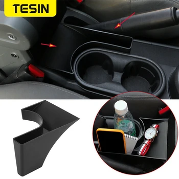 

TESIN Car Center Control Handbrake Storage Box Organizer Tray for Jeep Wrangler JK 2007-2010