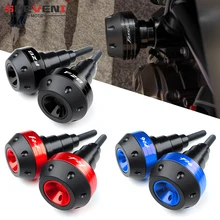 Para yamaha fz1 fz6 fz8 fazer fz 1 fz 6 fz 8 motocicleta caindo proteção quadro slider carenagem guarda anti acidente almofada protetor