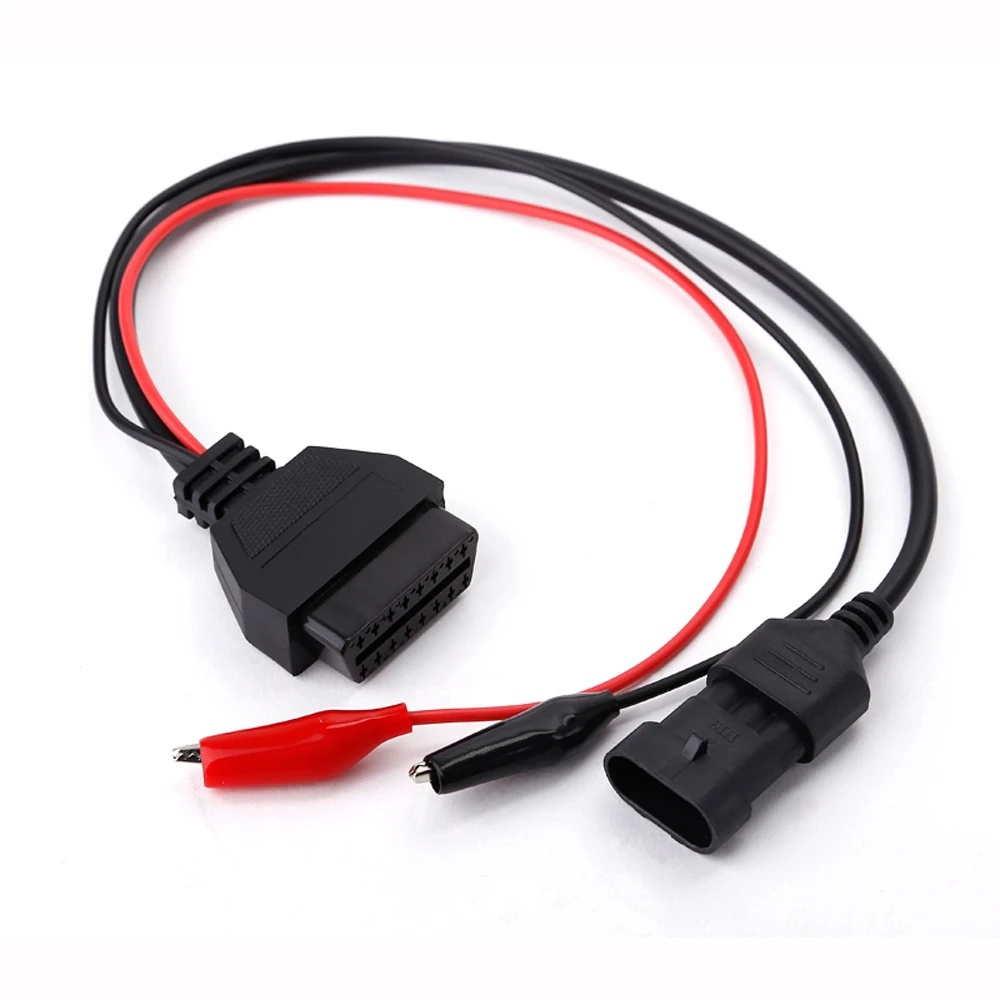 

16Pin to 3 Pin OBDII Connector Diagnose werkzeug Cable Plug Adapter OBD2 Diagnostic Cable for Fiat