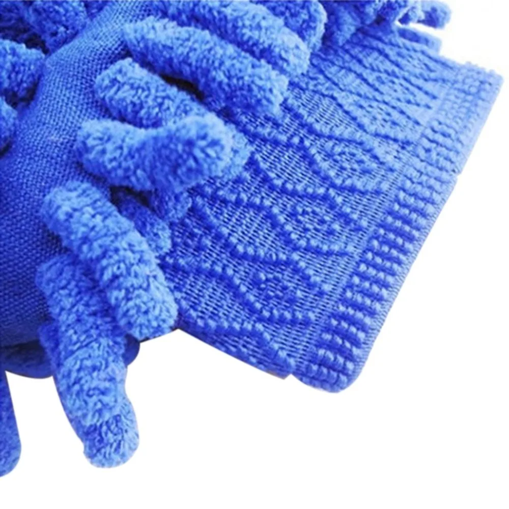 Перчатки из микрофибры для мытья автомобиля Truch, односторонние перчатки для очистки от царапин, бытовые перчатки