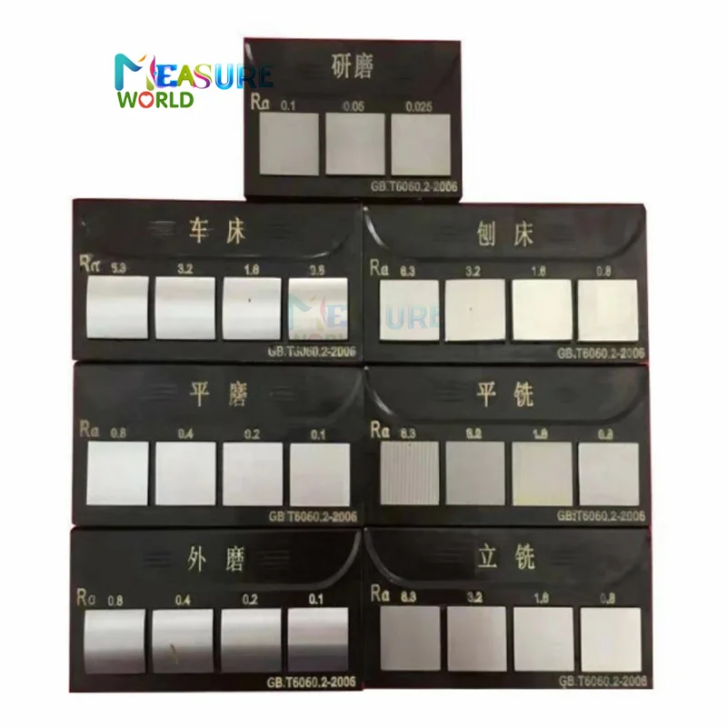 Cast Iron Sand Mold Surface Roughness Comparison Sample Roughness