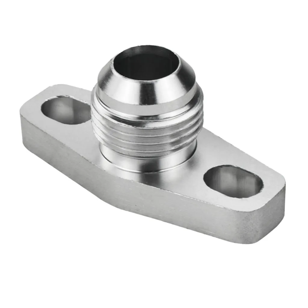 Turbo Oil Drain Outlet Flange Adapter AN10 Fitting for GT/T17/T20/T25/T28/T30/T35 Chargers