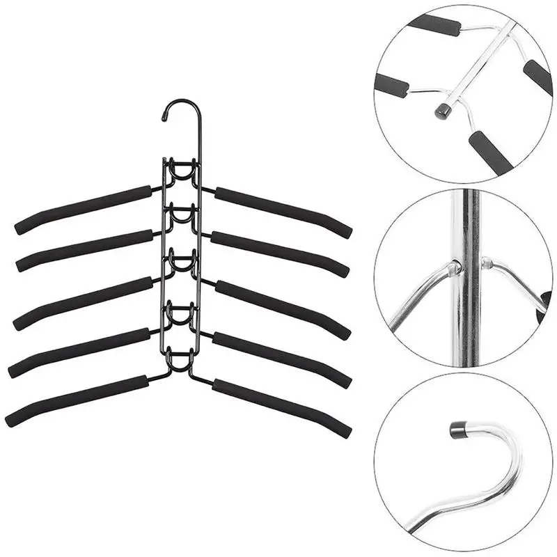 Многослойные компактные вешалки для одежды, несколько не скользящих вешалок для одежды, вешалка для юбки