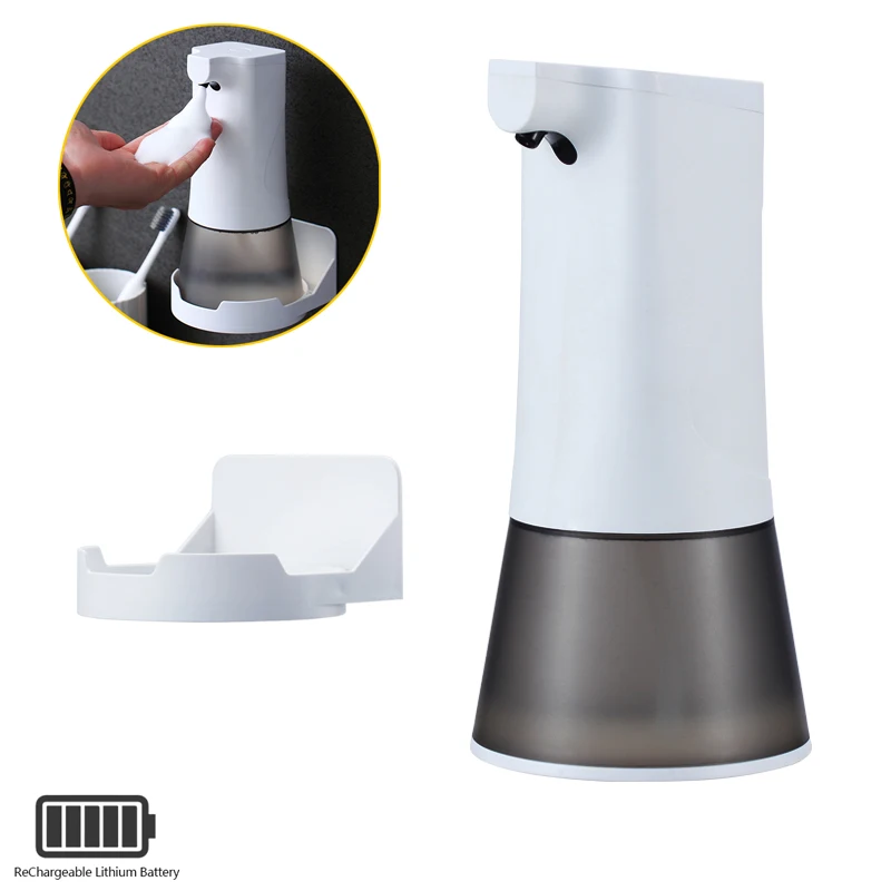 PANDUN Fully automatic foam mobile phone smart sensor soap dispenser child antibacterial hand sanitizer rechargeable PANDUN Fully automatic foam mobile phone smart sensor soap dispenser child antibacterial hand sanitizer rechargeable