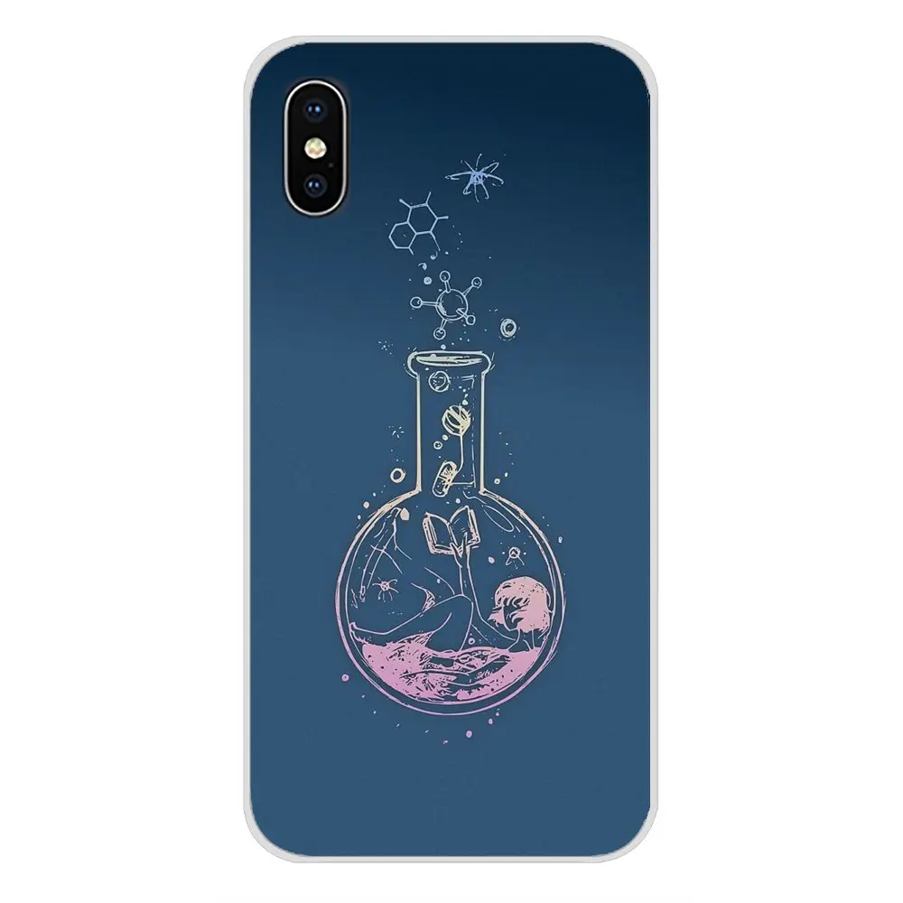images 8 Для huawei Коврики Honor 4C 5C 5X6X7 7A 7C, 8, 9, 10, 8C 8X20 Lite рro Пособия по биологии химии с рисунком формул прозрачный мягкий чехол - Цвет: images 8
