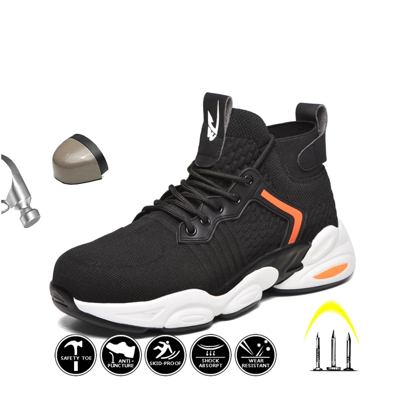 Top Brand Safety Shoes AntiFatigue Winter Boots 2022 Work Shoes Hot