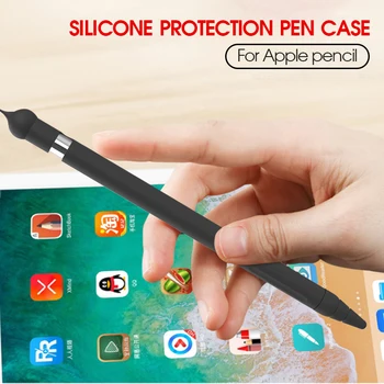 

Silicone Protective Case For Apple Pencil 1 Pen Point Stylus Penpoint Cute Carton Bear Protector Case With Pen Cap