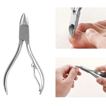 

Stainless Steel Cuticle Nipper Plier Cutter Toenail Clippers Nail Art Clipper Manicure tool