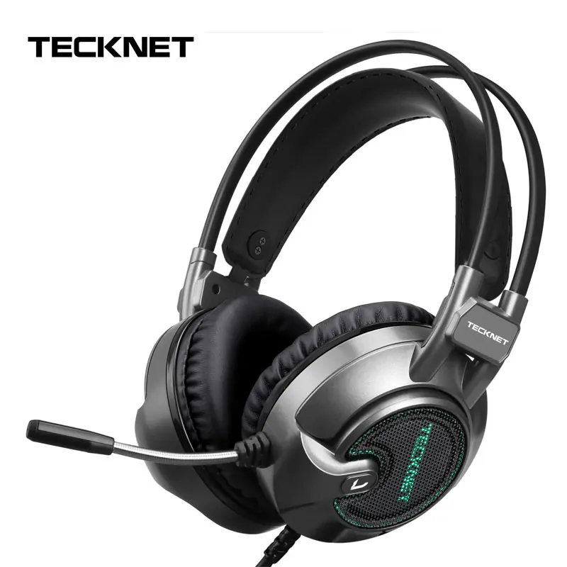 Tecknet USB 7.1 Stereo Wired Gaming 