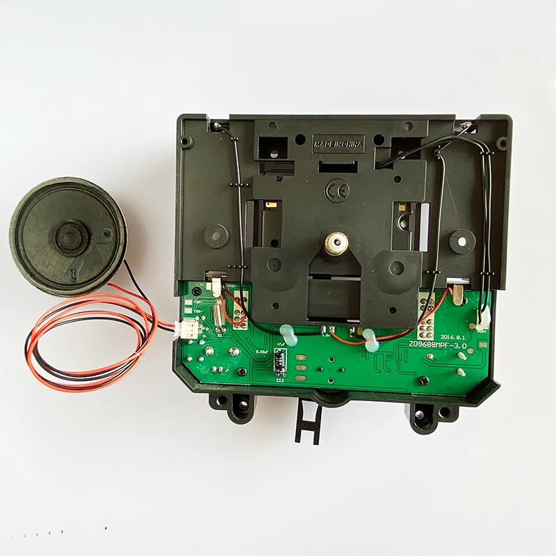 3 Size Long Shaft 6/9/13mm Music Chime Box Clock Movement Pendulum Swing Silent Mechanism With Hands DIY Replacement Kits 5
