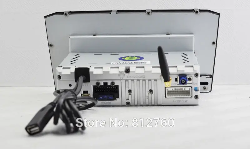 Автомагнитола 2 Din с четырёхъядерным процессором Android 1280*480 DVD GPS навигацией для Toyota