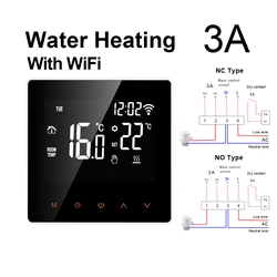 Smart WiFi Thermostat with Remote Control Integration (WiFi Water Heating)
