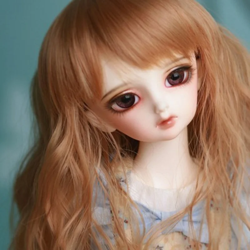 1/6 BJD/SD кукольный парик 6 минут высокотемпературный средний и длинный шаль вьющиеся волосы