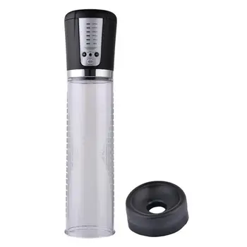 Male Electric Beginner Penis Vacuum Pump Enlarger Enlargement Enhancer Tool Long Lasting Sex Toys for Men Enjoy penis 3