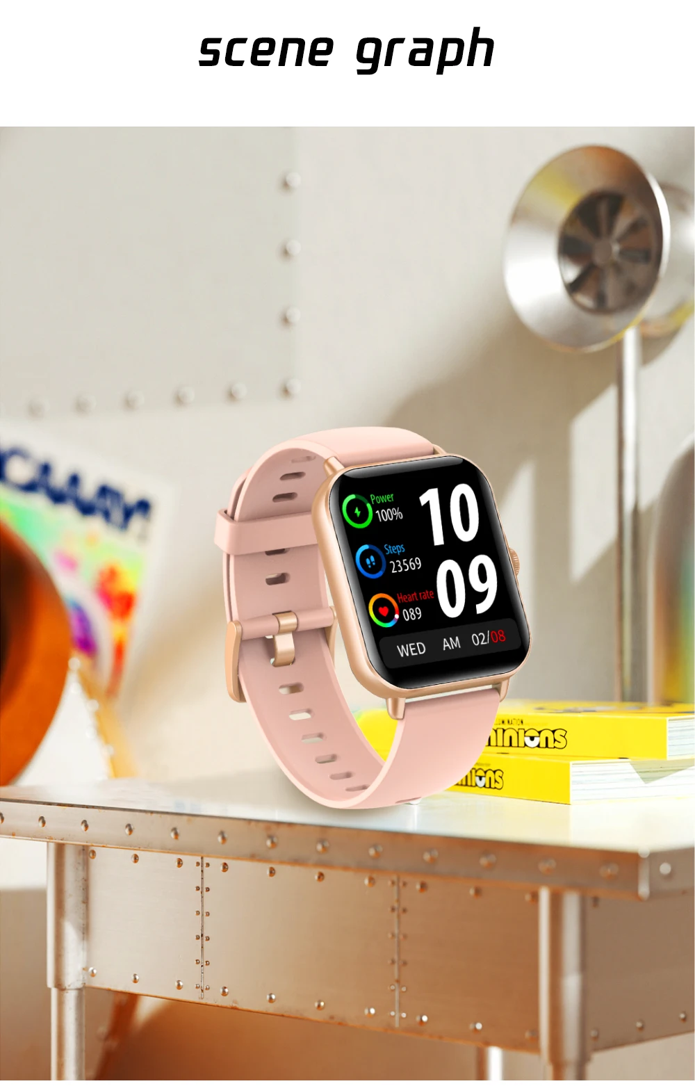 2022 New Man Smart Watch 1.69 Inch Screen Custom Dial Answel Call Real-time Heart Rate Monitoring Waterproof Smartwatch For Men