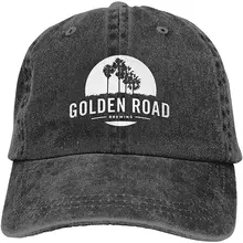 

Golden Road Brewing Baseball Cap Unisex Adjustable Washable Cotton Hat Trucker Cap Dad Hat