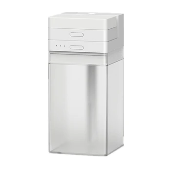 

Simple Humidifier, Mobile Night Light Humidifier, White Mechanical Household Square Humidifier