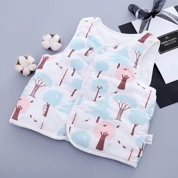 

Baby Clothes Vest Baby Vest Jacket Cotton Newborn Kids Clothing Boy Girl Winter Thick Section Coats Printing Unisex