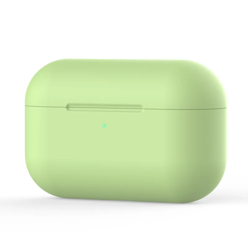 Силиконовый чехол для Airpods Pro, чехол, беспроводной Bluetooth для apple airpods pro, чехол, чехол для наушников, чехол для Air Pods pro 3, Fundas - Цвет: C