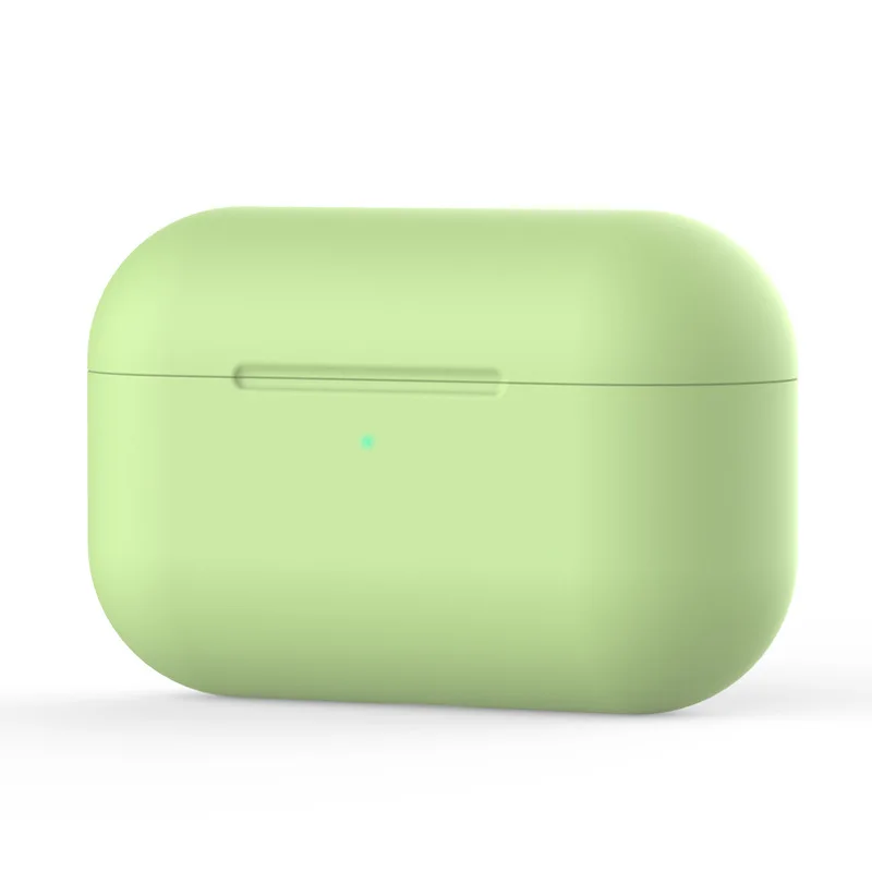 C Силиконовый чехол для Airpods Pro, чехол, беспроводной Bluetooth для apple airpods pro, чехол, чехол для наушников, чехол для Air Pods pro 3, Fundas - Цвет: C