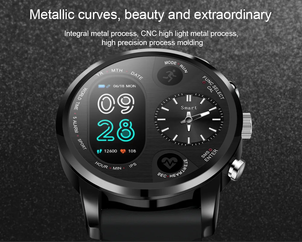 Умные часы LEMFO T3 Pro для мужчин и женщин, кровяное давление, кислородный вызов, напоминание о активности, умный Браслет, цветной дисплей