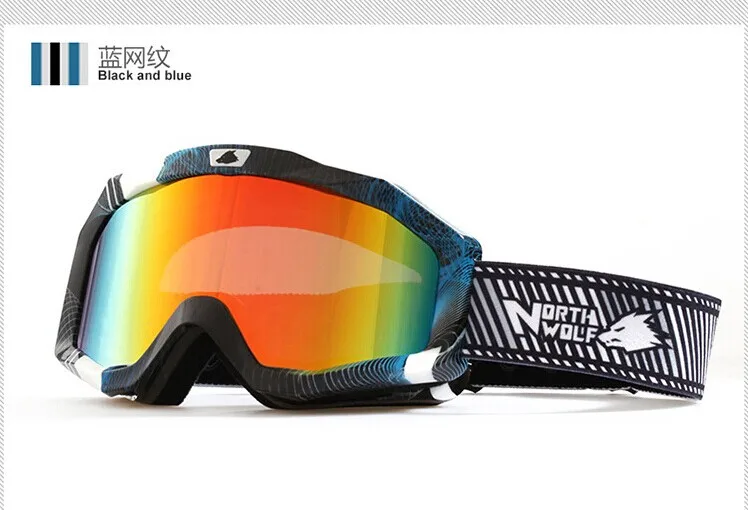 

ski goggles double Lens anti-fog Skiing eyewear men women mask snow glasses adult skiing snowboard goggles Anti-sand Windproof