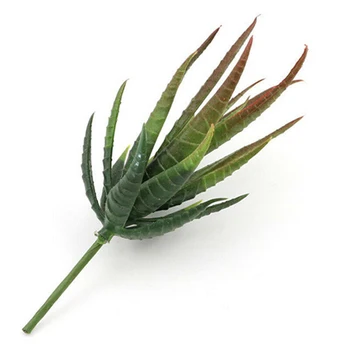 

6PCS Artificial Succulent Plastic Plants Fake Aloe Home Garden Office Decoration Artificial Plants Landscape Fake Plant Garden H