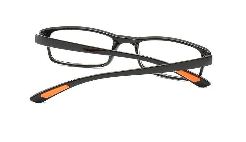 Классические очки унисекс, черный, желтый, синий, полная оправа, TR90, готовые очки для близорукости, модные, студенческие, короткие, Eyewear-1.0-1,5 до-6,0