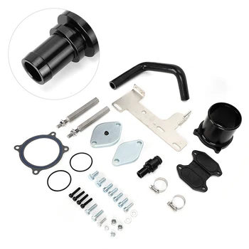 

EGR Cooler & Throttle Valve Delete Kit Fits for Dodge Ram 6.7L for Cummins Diesel 2010 2011 2012 2013 2014 Alloy Automobiles