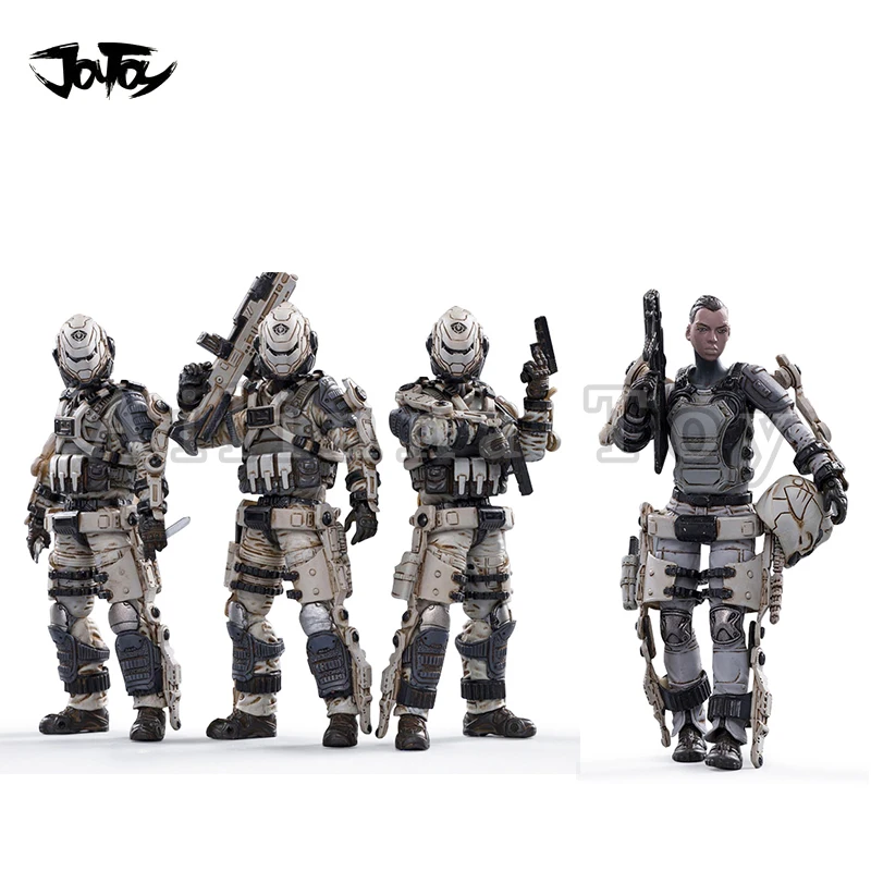 Экшн фигурка JOYTOY 1/18 (4 шт./компл.) отряд 20 го армии Вайпера и женщина Бетти аниме Коллекционная модель для