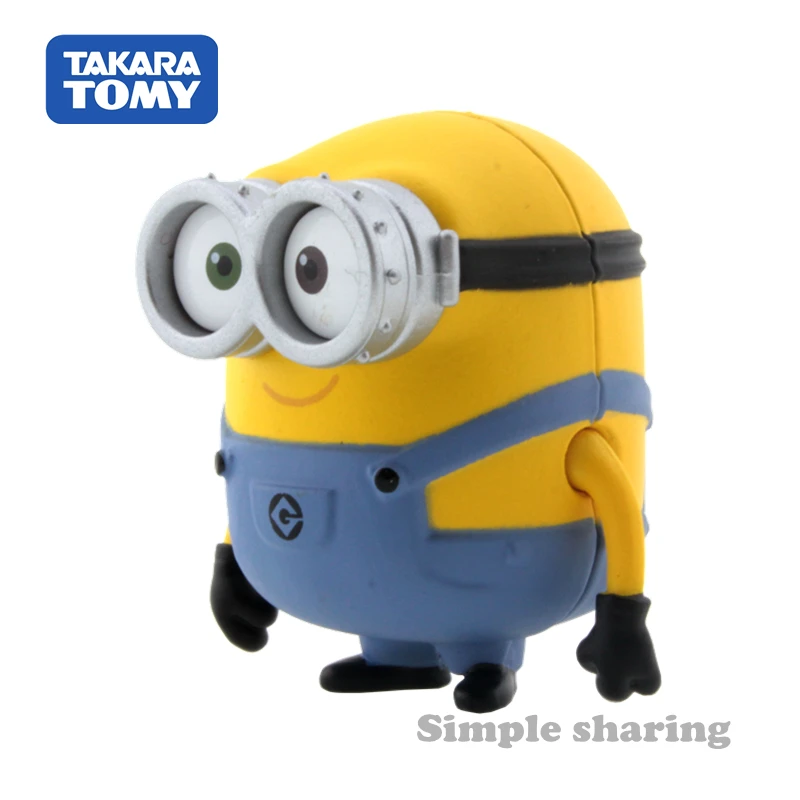 Takara Tomy tomica Миньоны Боб сплав модель комплект Гадкий я Аниме Фигурка Детские литые