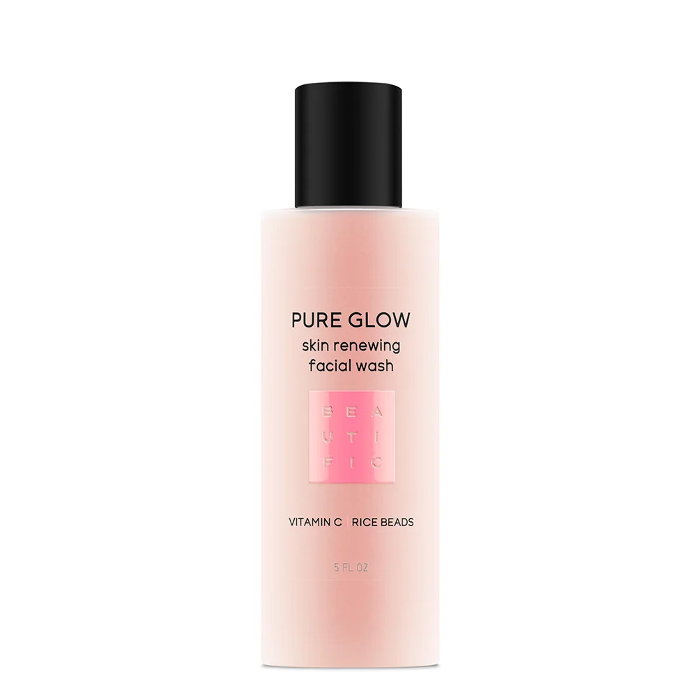 Обновляющий гель скраб для умывания BEAUTIFIC Pure Glow с витамином С и низким pH. 150