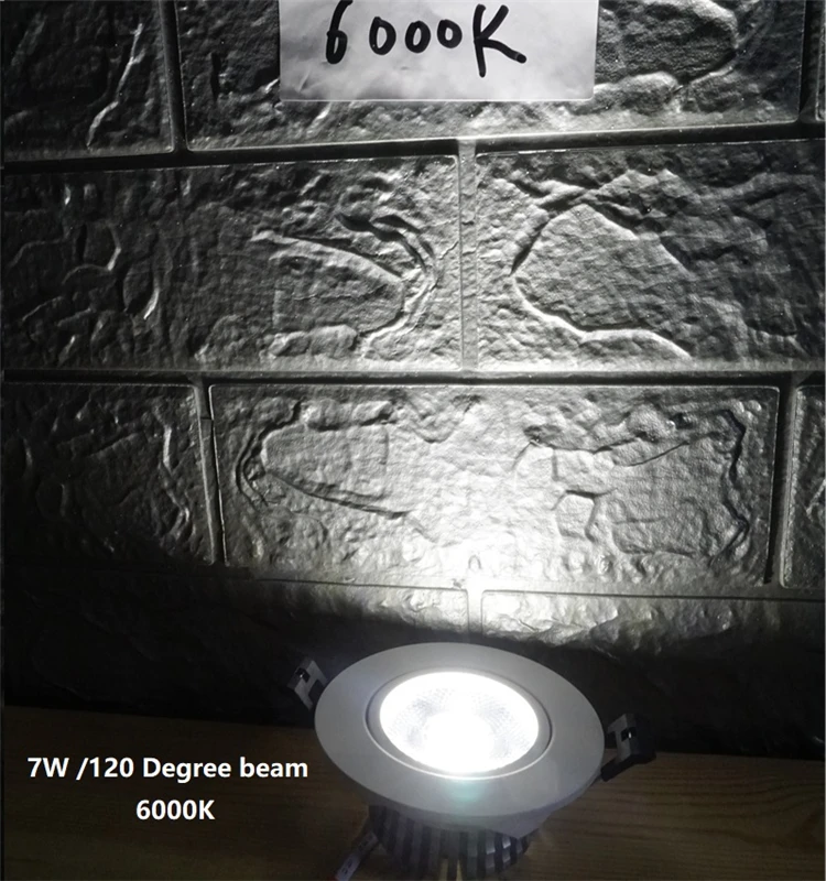 7W 120 6000K