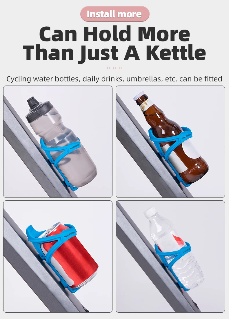 Bicycle Bottle Cage Lightweight Bike Water Bottle Holder Cycling Bottle Bracket