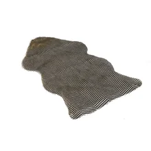 Украшение для дома, гостиной, пушистый напольный мягкий длинный плюшевый полосатый коврик для спальни, мохнатые коврики, противоскользящий ковер для детской комнаты