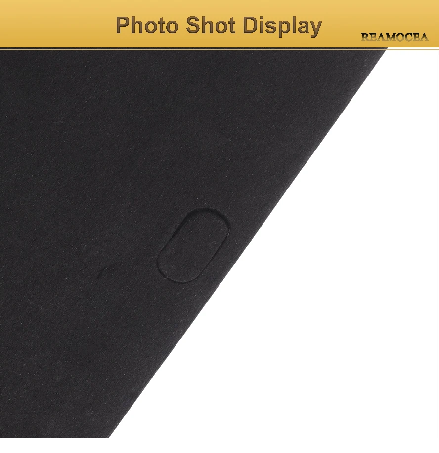 Reamocea 5Pcs Car License Plate Shock Silencer Pad Cotton Insulation Pads Frame Buffer Silencer Pad soundproofing foam Pads (3)