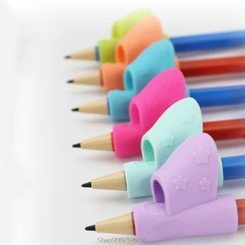 

3PCS Children Pencil Holder Pen Writing Aid Grip Posture Correction Device Tool O03 20 Dropship